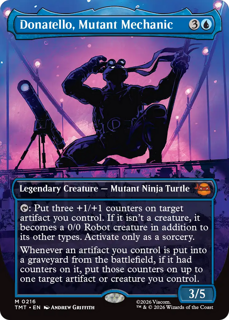 Donatello, Mutant Mechanic - Borderless [TMT-216]