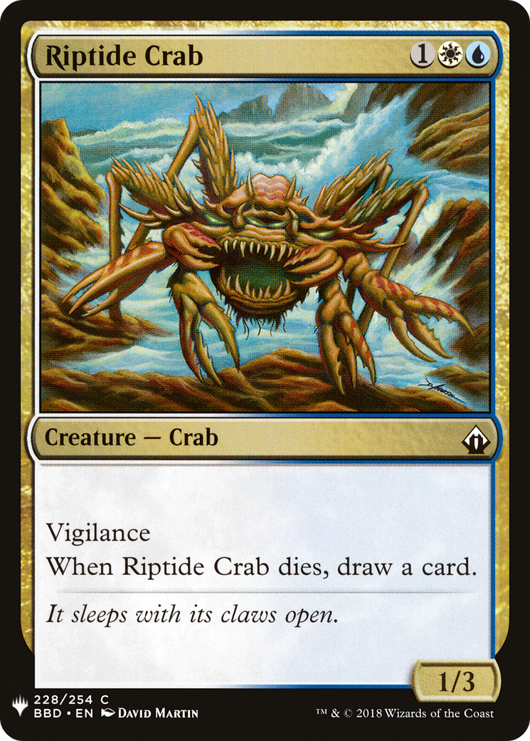 Riptide Crab [PLST-BBD-228]
