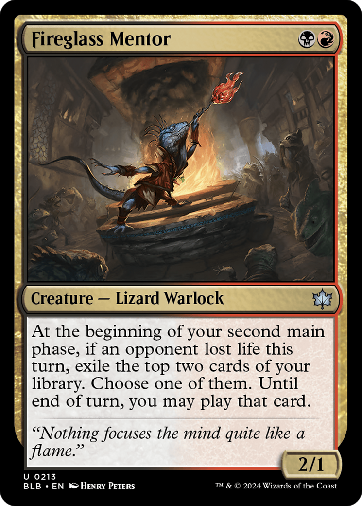Fireglass Mentor [BLB-213]