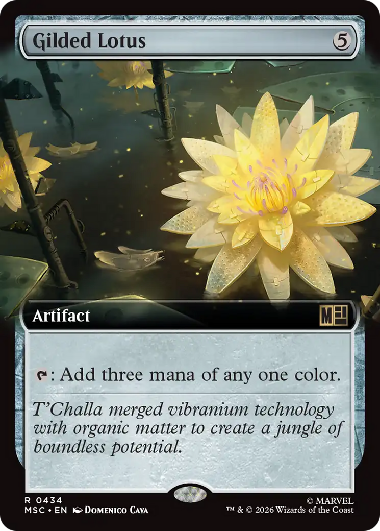 Gilded Lotus - Extended Art [MSC-434]