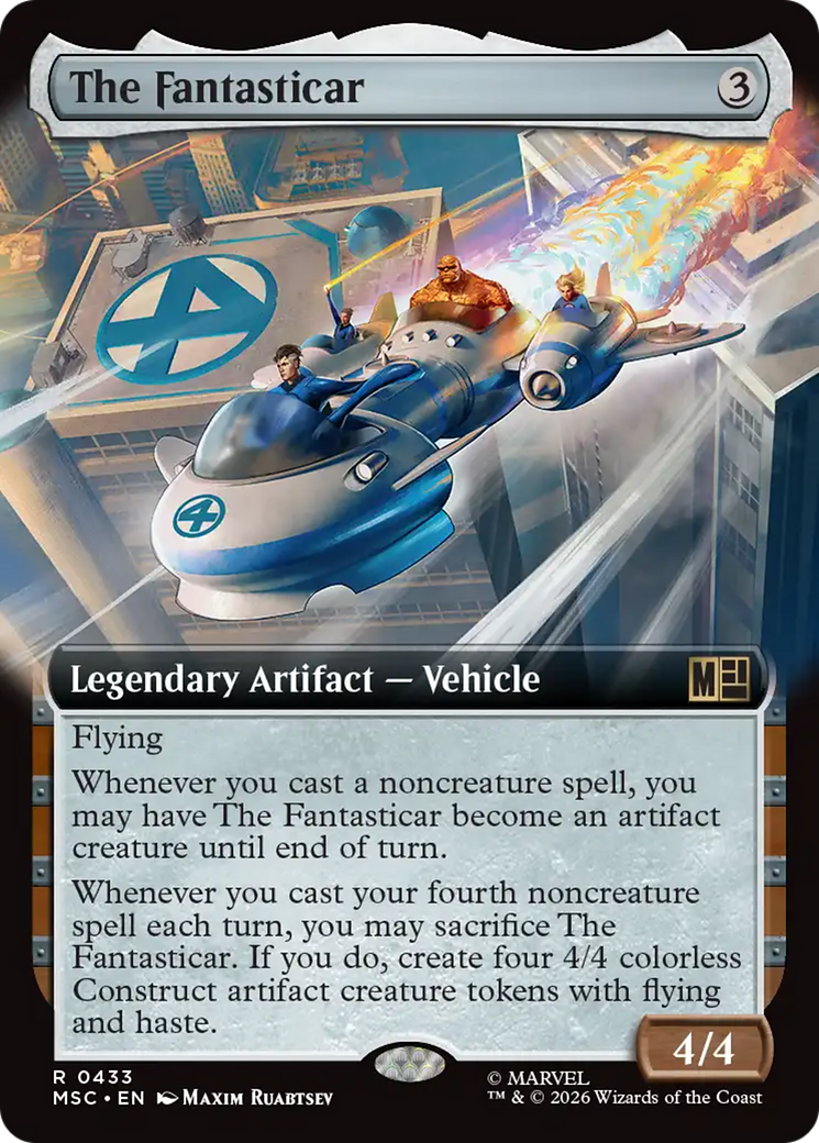The Fantasticar - Extended Art [MSC-433]