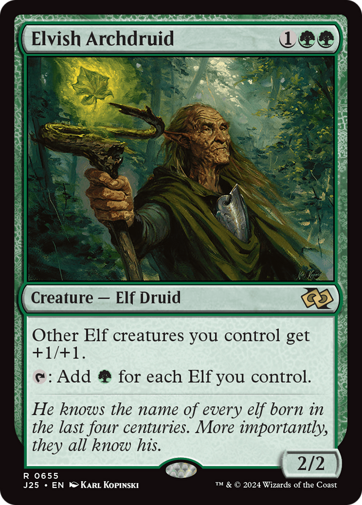 Elvish Archdruid [J25-655]