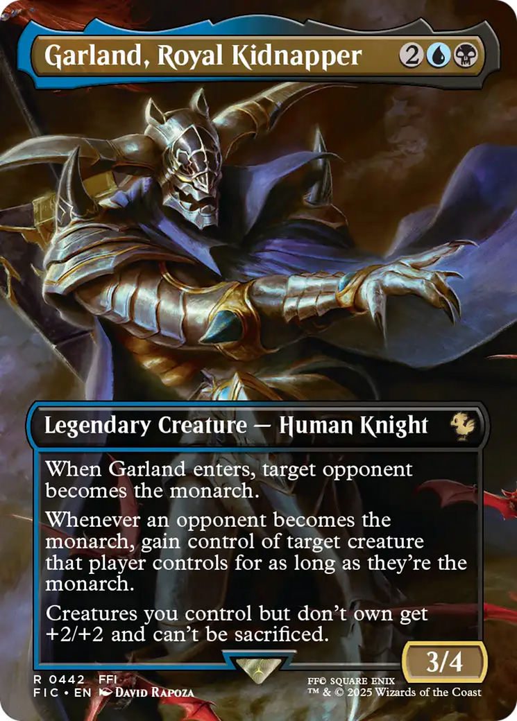 Garland, Royal Kidnapper - Borderless - Full Art [FIC-442]