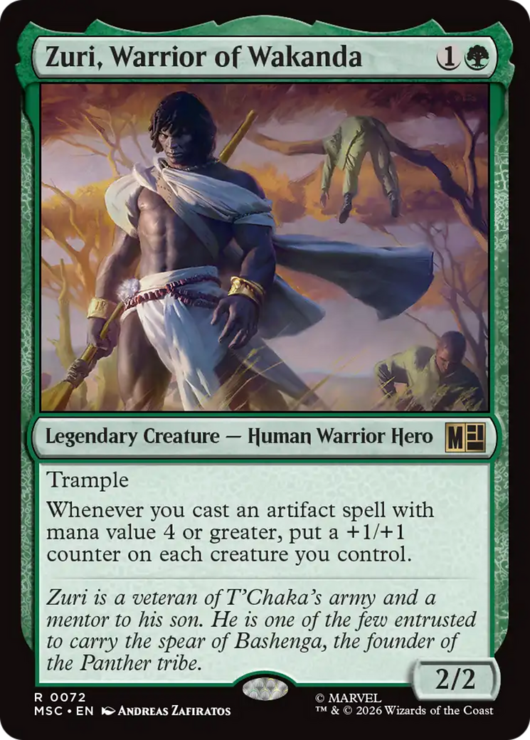 Zuri, Warrior of Wakanda [MSC-72]