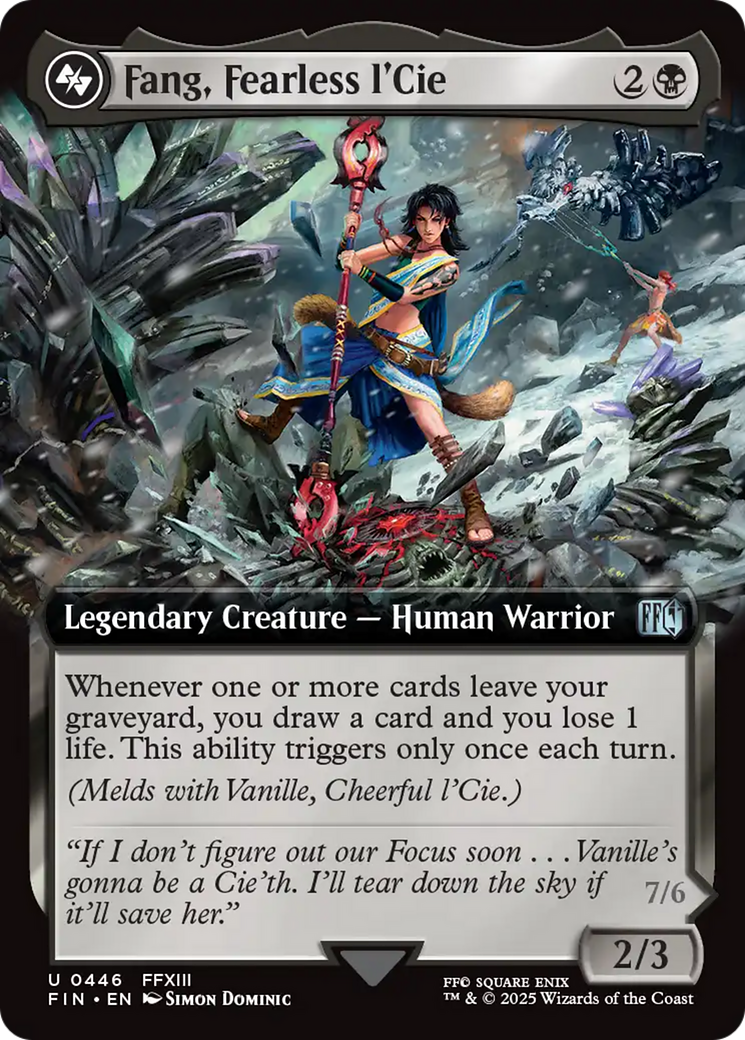 Fang, Fearless l'Cie - Extended Art [FIN-446]
