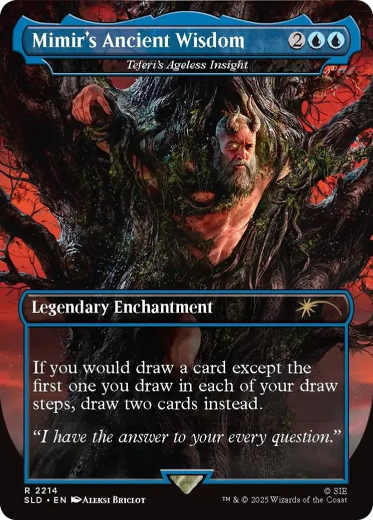 Teferi's Ageless Insight // Teferi's Ageless Insight - Borderless - Full Art [SLD-2214]