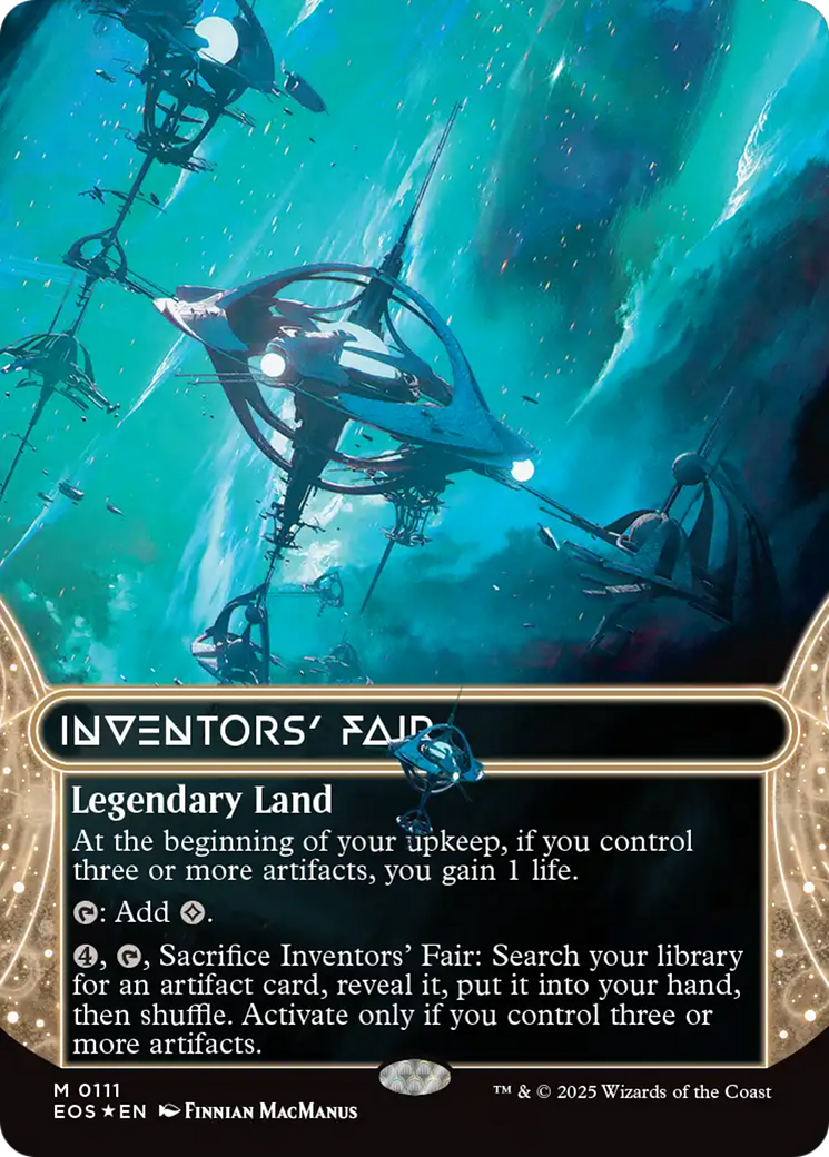 Inventors' Fair - Borderless - Galaxy Foil - Full Art [EOS-111]