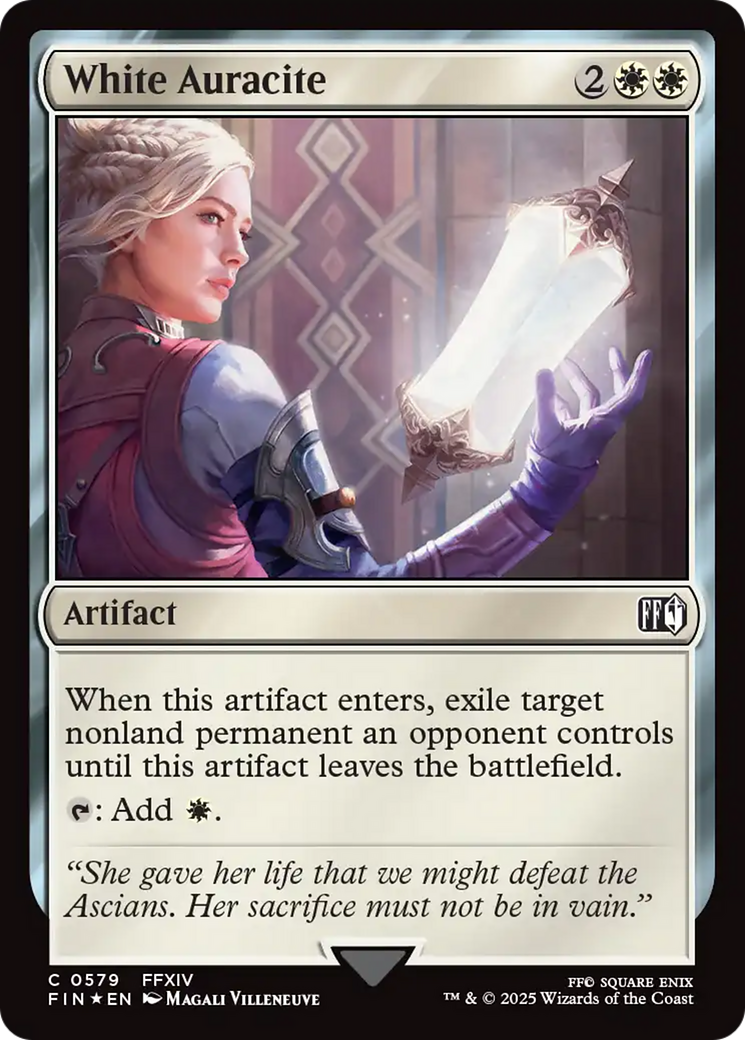 White Auracite - Surge Foil [FIN-579]