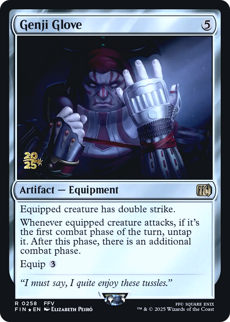 Genji Glove - Prerelease Promo [PFIN-258s]