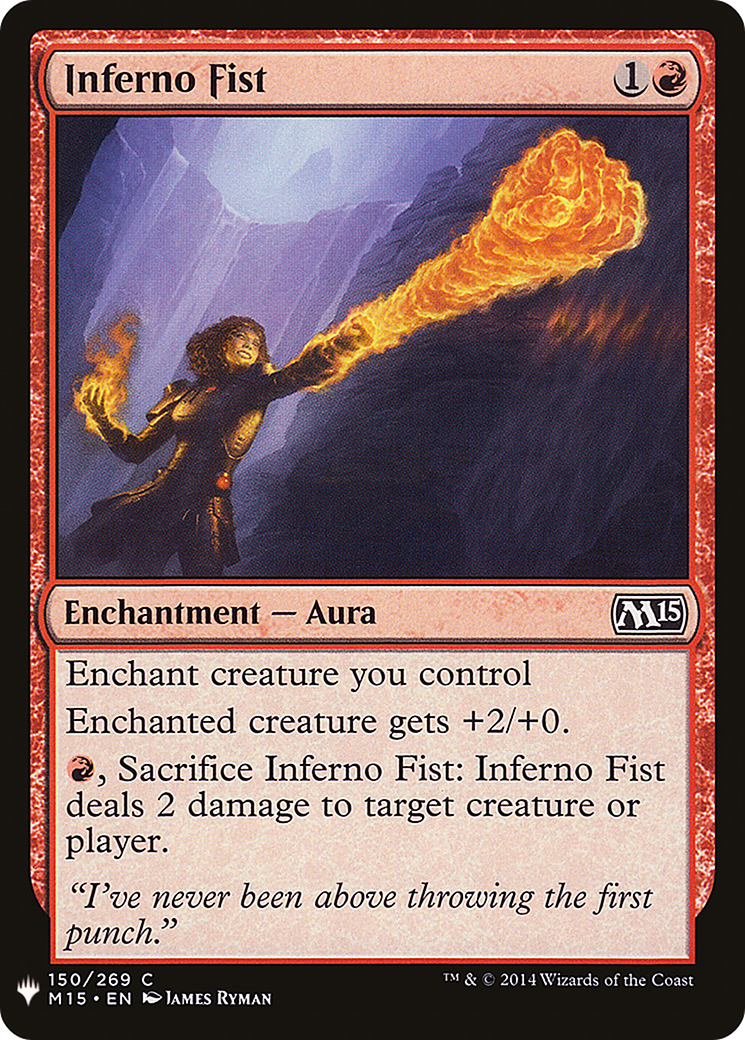 Inferno Fist [PLST-M15-150]