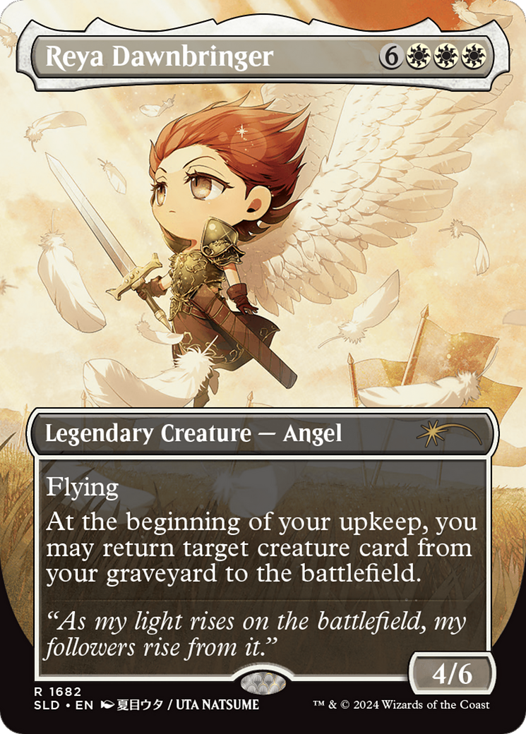 Reya Dawnbringer - Borderless - Full Art [SLD-1682]