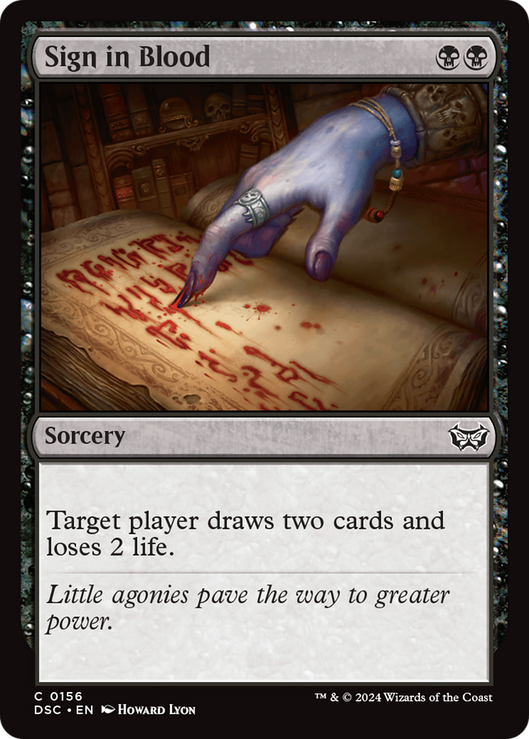 Sign in Blood [DSC-156]