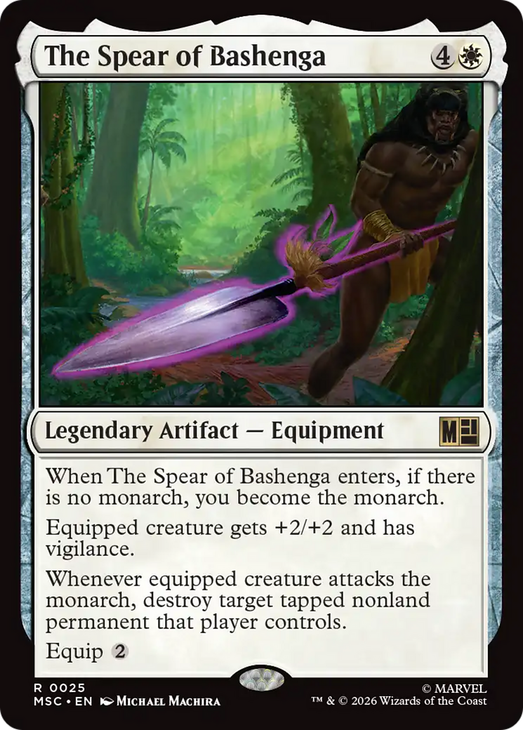 The Spear of Bashenga [MSC-25]