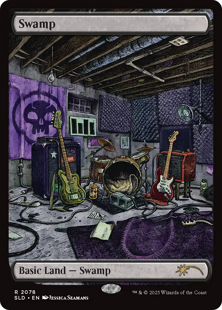 Swamp - Borderless - Full Art [SLD-2078]