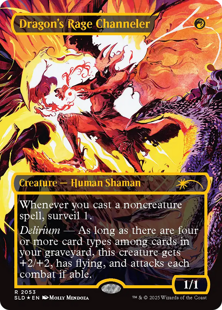 Dragon's Rage Channeler - Borderless - Full Art [SLD-2053]