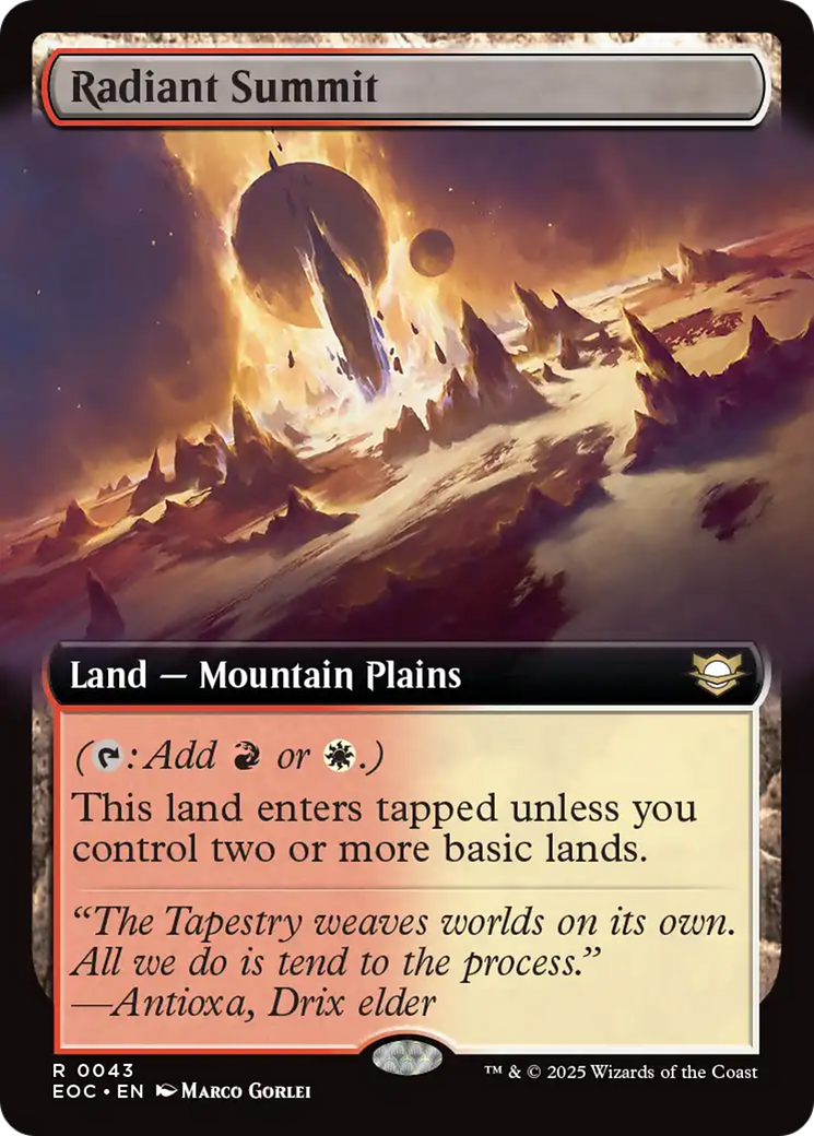Radiant Summit - Extended Art [EOC-43]