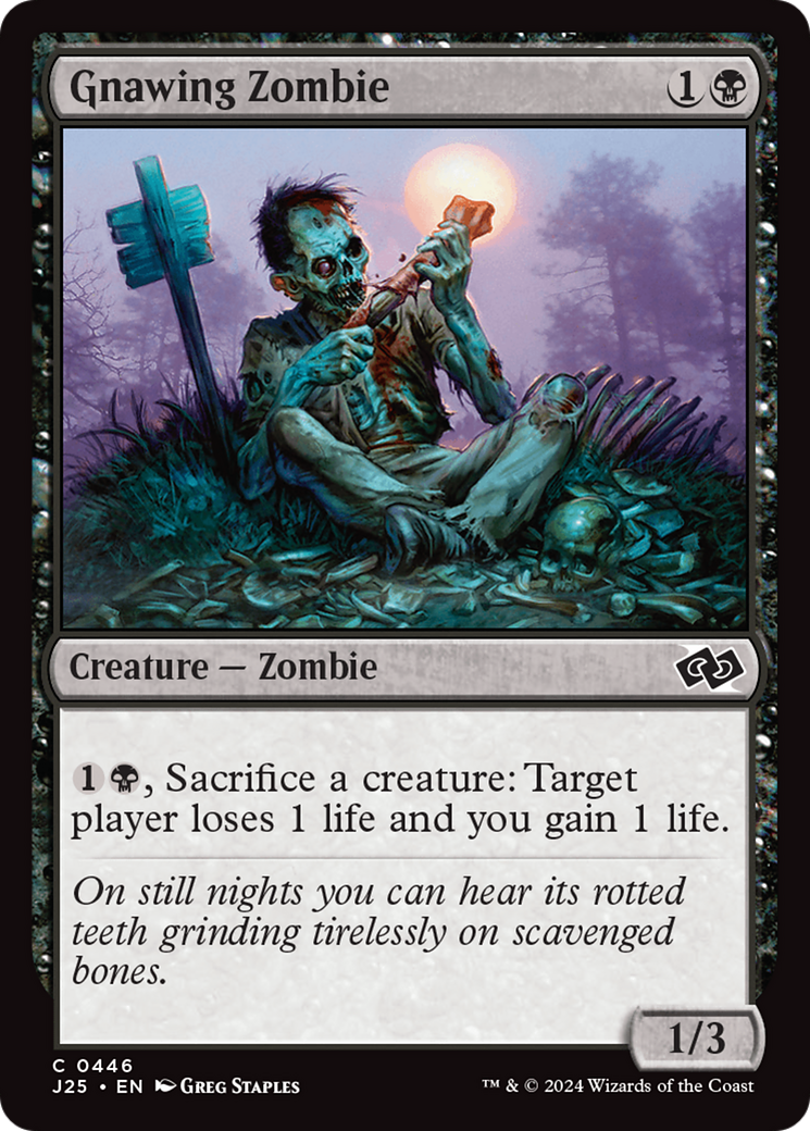 Gnawing Zombie [J25-446]