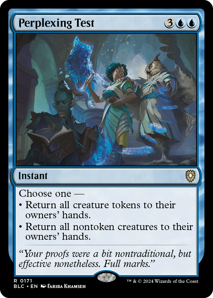 Perplexing Test [BLC-171]