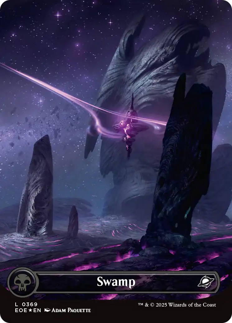 Swamp - Borderless - Galaxy Foil - Full Art [EOE-369]