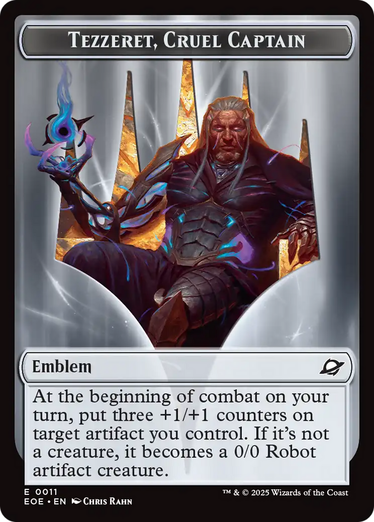 Tezzeret, Cruel Captain Emblem [TEOE-11]