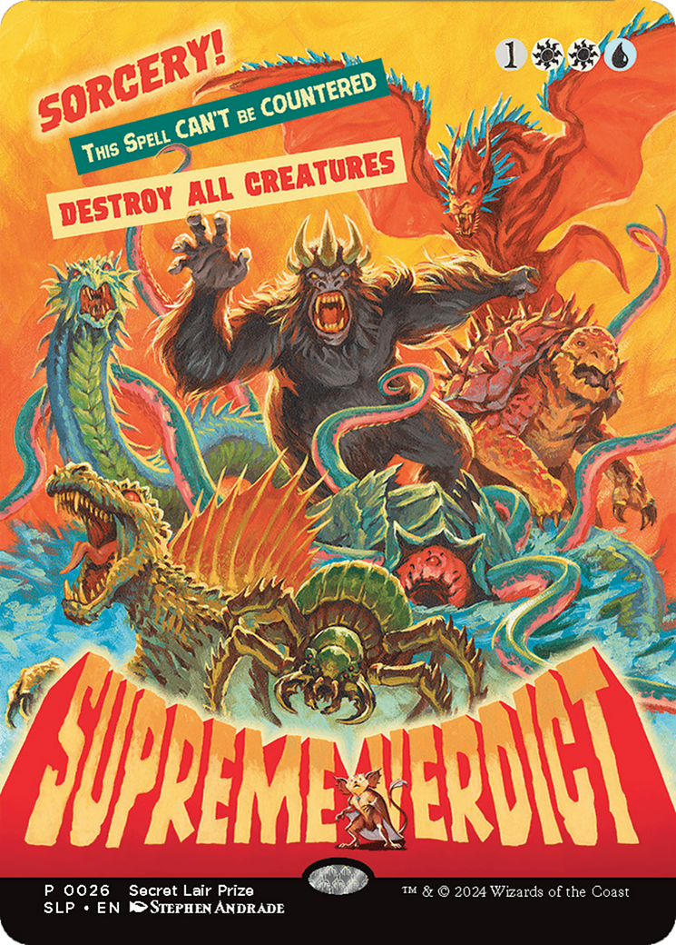 Supreme Verdict - Full Art - Promo [SLP-26]