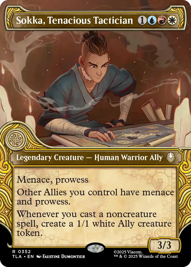 Sokka, Tenacious Tactician - Borderless - Showcase [TLA-352]