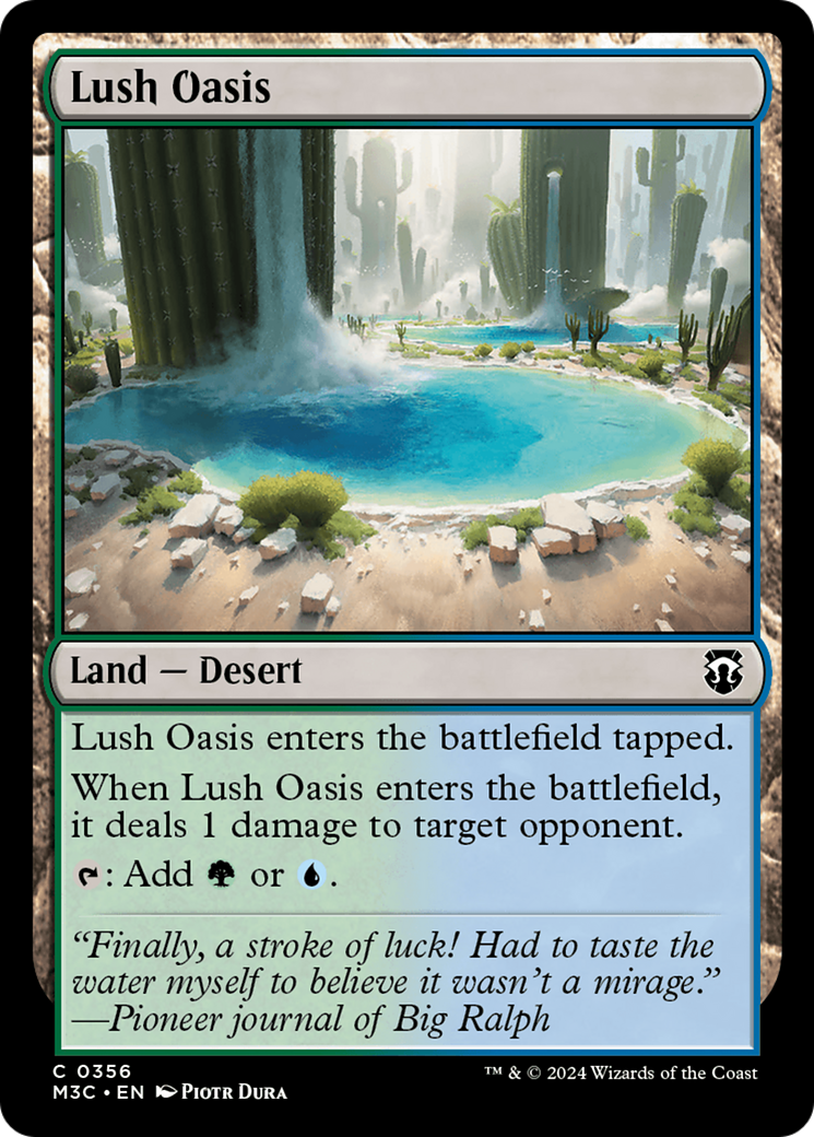Lush Oasis [M3C-356]