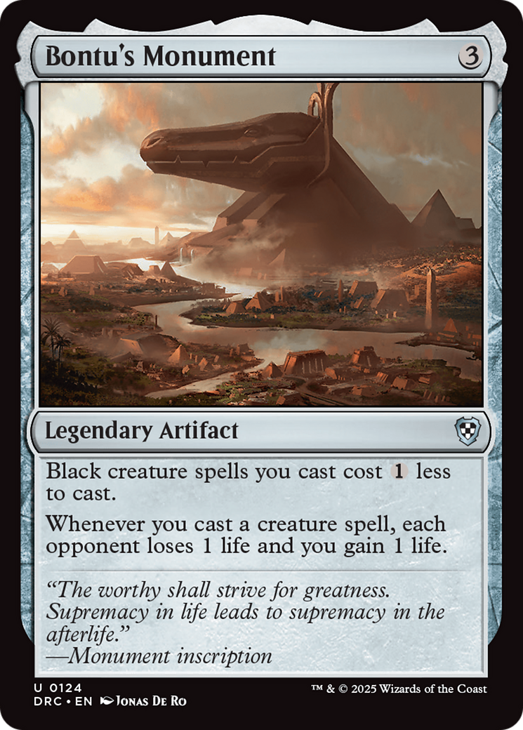 Bontu's Monument [DRC-124]