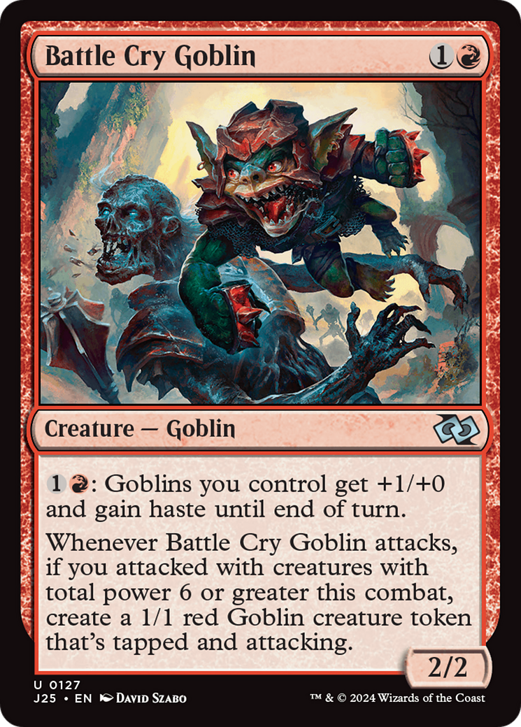 Battle Cry Goblin [J25-127]