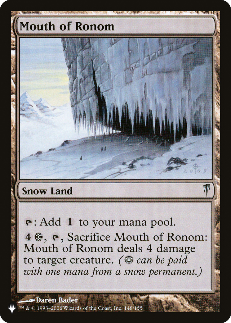 Mouth of Ronom [PLST-CSP-148]
