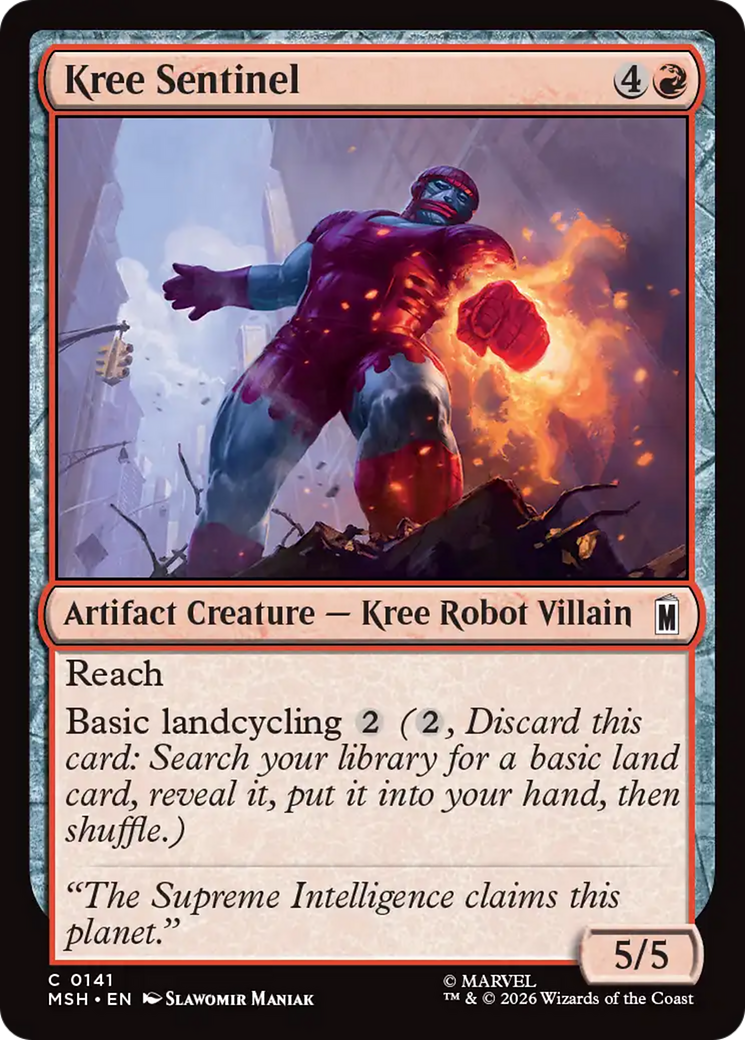 Kree Sentinel [MSH-141]