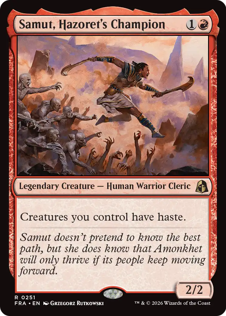 Samut, Hazoret's Champion [FRA-251]
