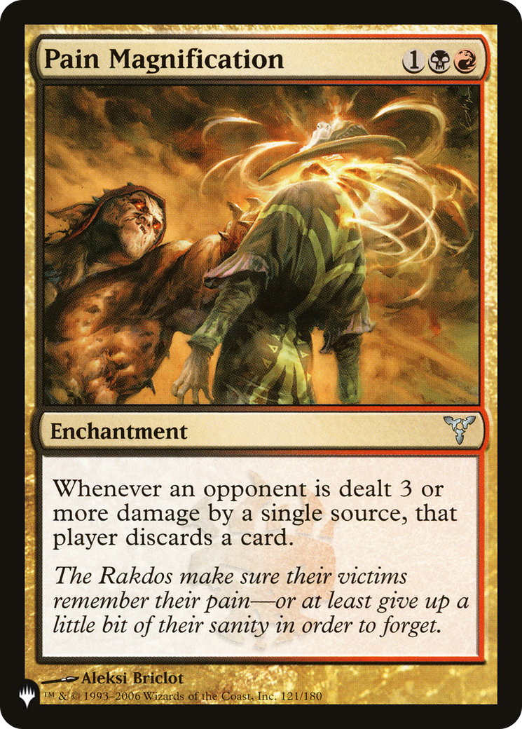 Pain Magnification [PLST-DIS-121]