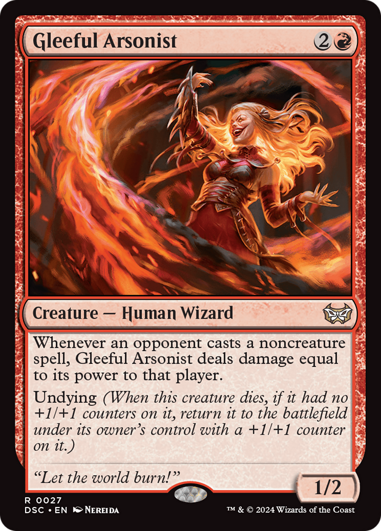Gleeful Arsonist [DSC-27]