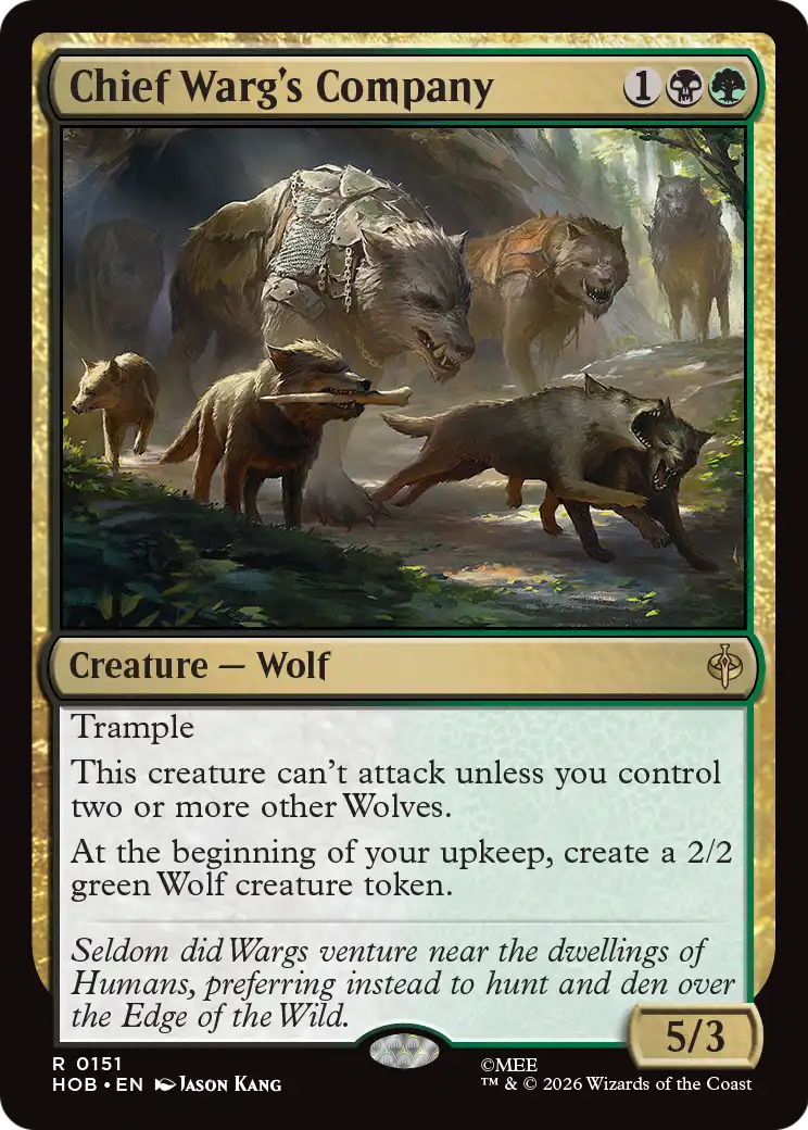 Chief Warg's Company [HOB-151]