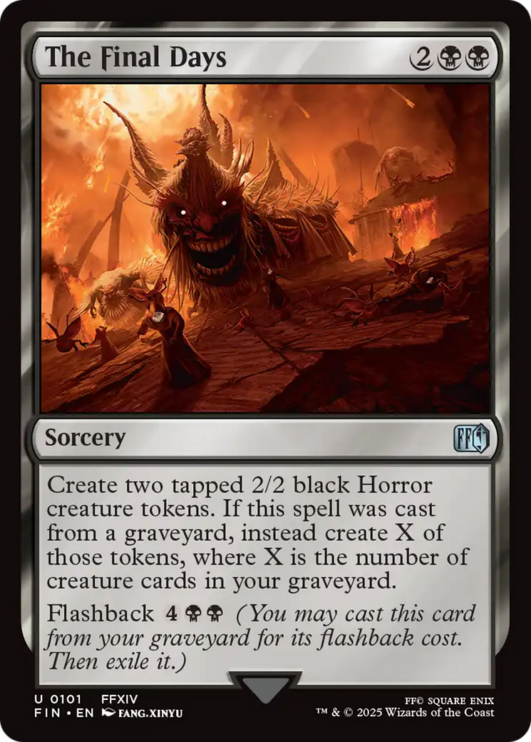 The Final Days [FIN-101]