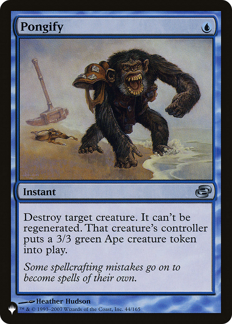Pongify [PLST-PLC-44]