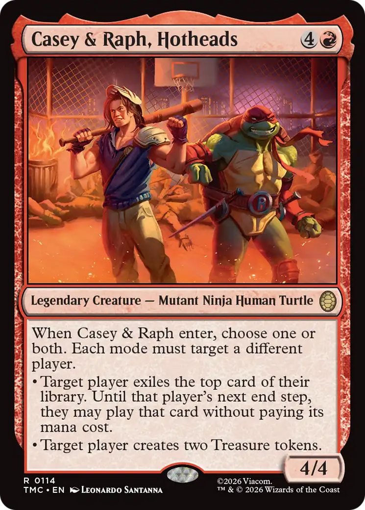Casey & Raph, Hotheads [TMC-114]
