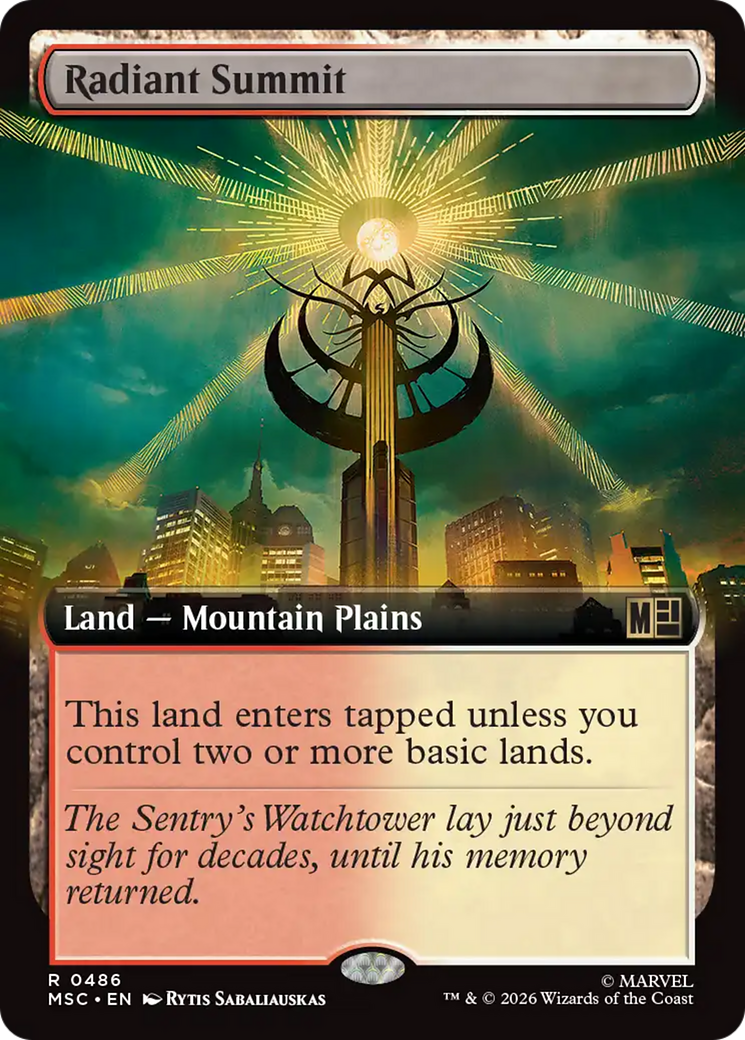 Radiant Summit - Extended Art [MSC-486]
