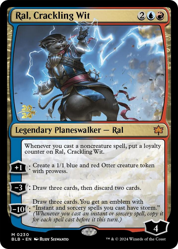 Ral, Crackling Wit - Prerelease Promo [PBLB-230s]