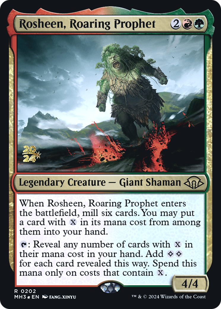 Rosheen, Roaring Prophet - Prerelease Promo [PMH3-202s]
