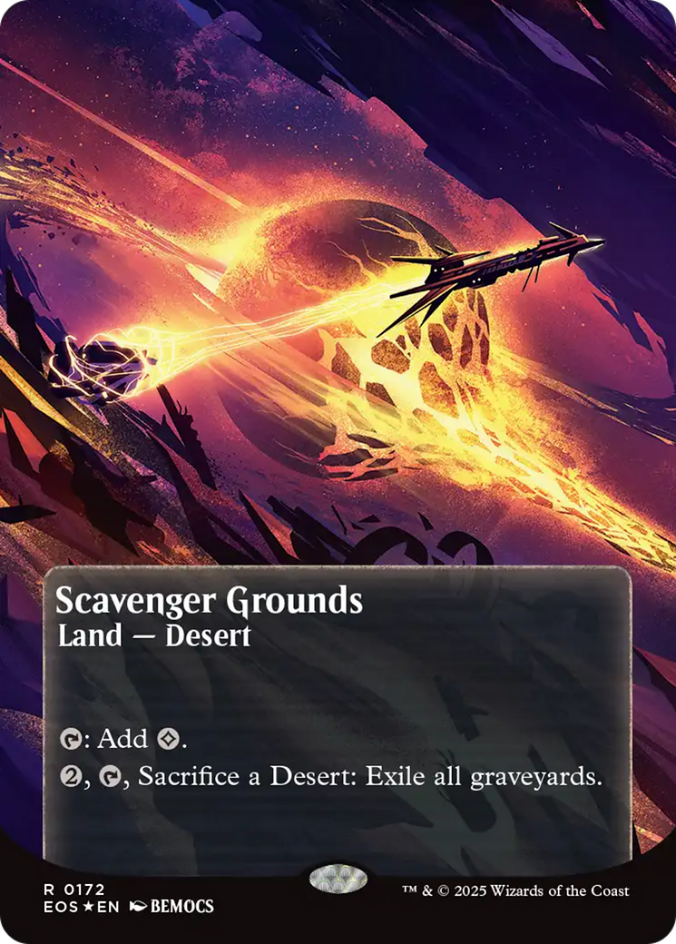Scavenger Grounds - Borderless - Galaxy Foil - Full Art [EOS-172]