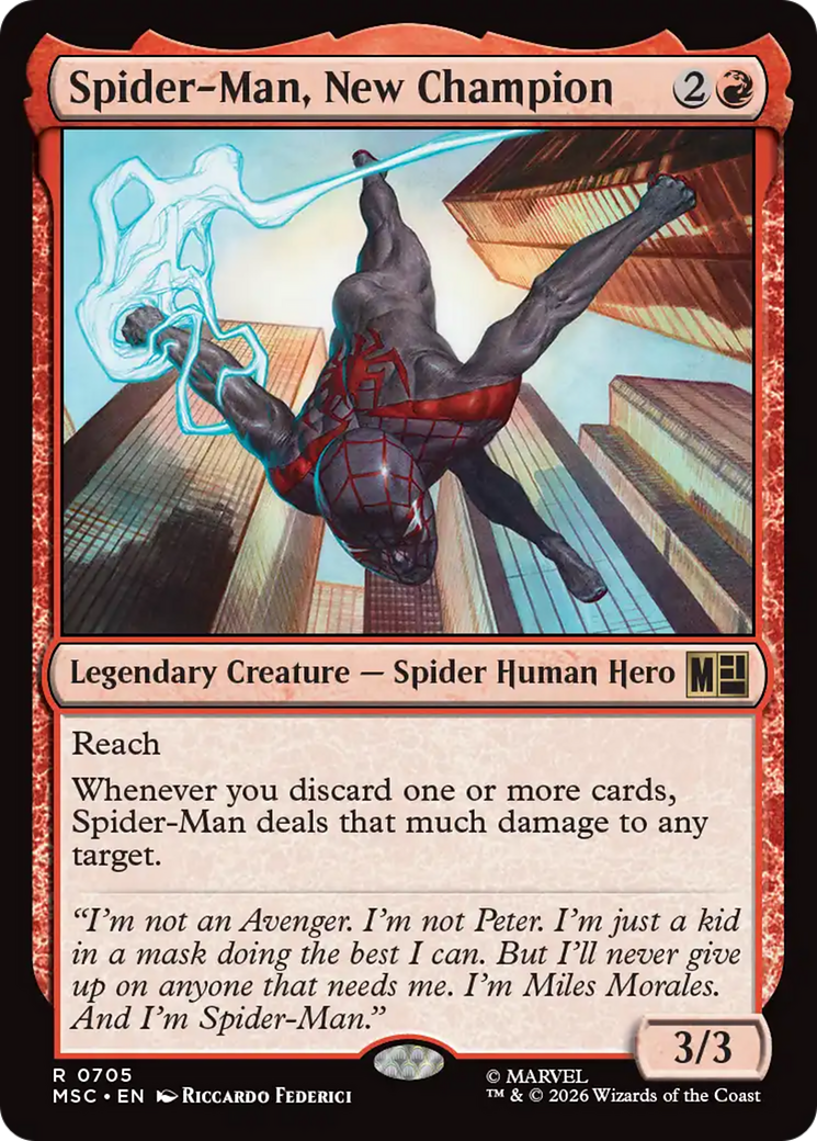 Spider-Man, New Champion [MSC-705]
