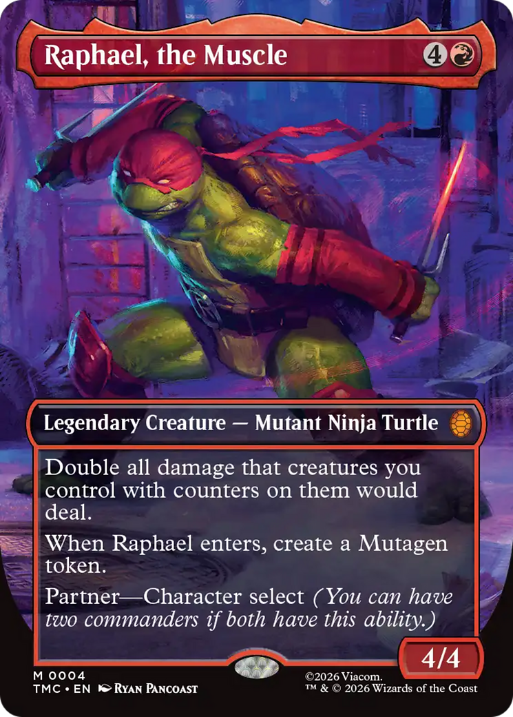 Raphael, the Muscle - Borderless - Full Art [TMC-4]