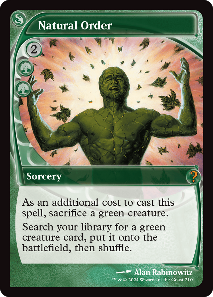 Natural Order [MB2-210]