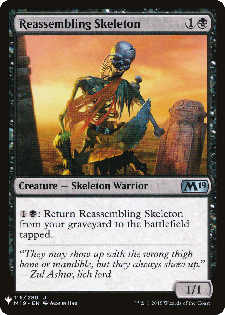 Reassembling Skeleton [PLST-M19-116]