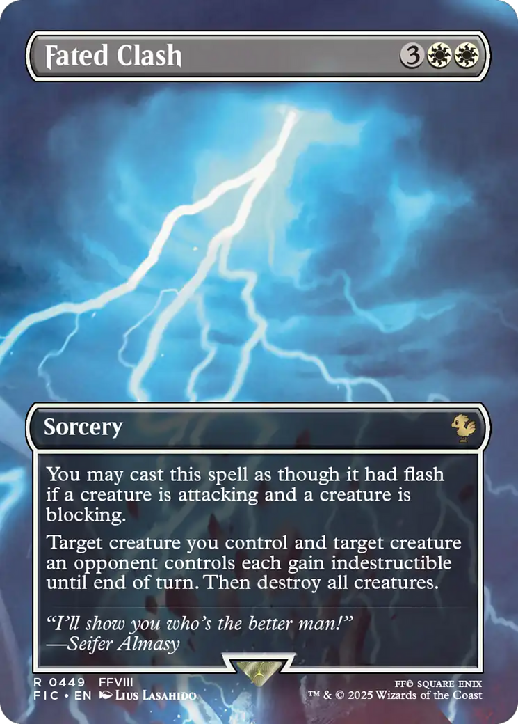 Fated Clash - Borderless - Full Art [FIC-449]