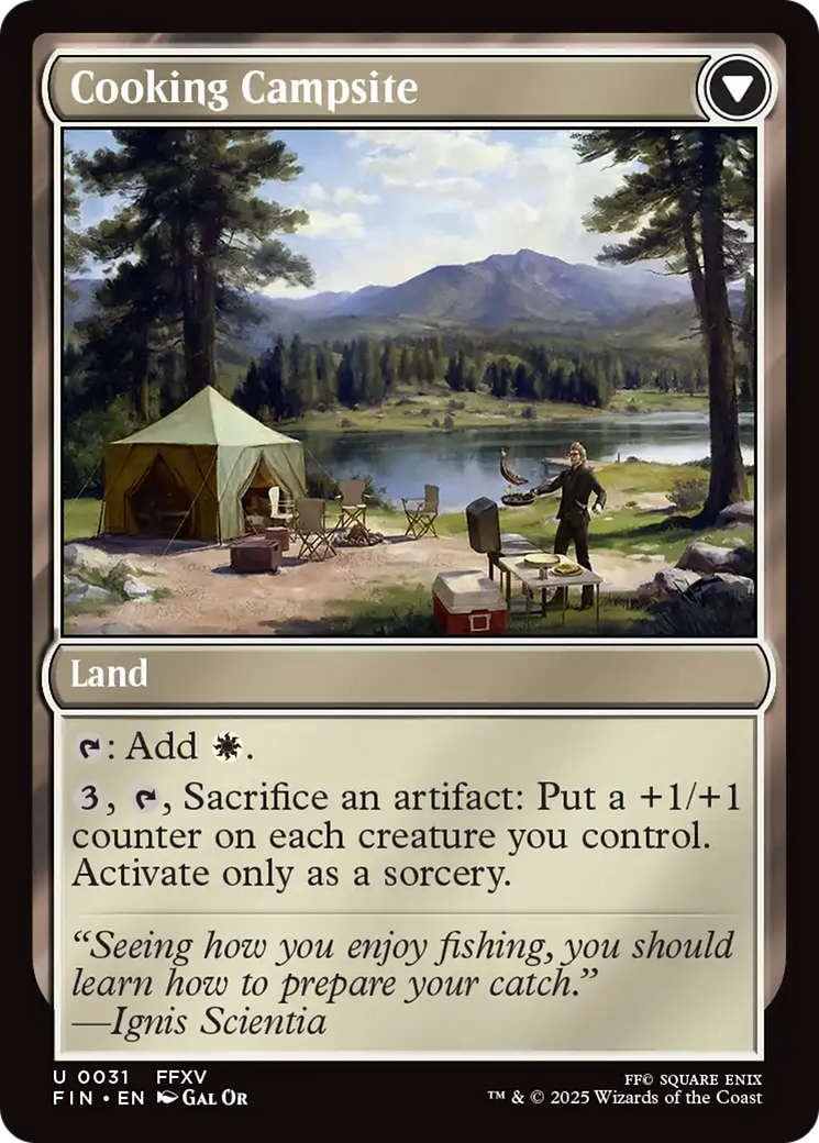 Sidequest: Catch a Fish // Cooking Campsite [FIN-31]