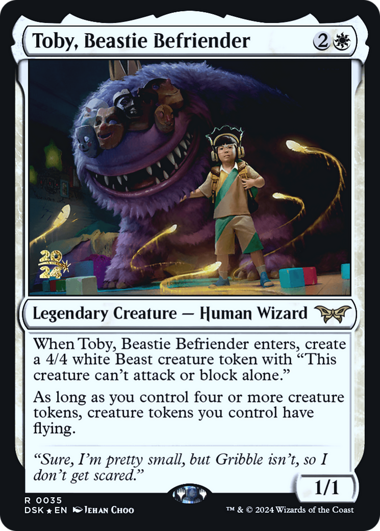 Toby, Beastie Befriender - Prerelease Promo [PDSK-35s]