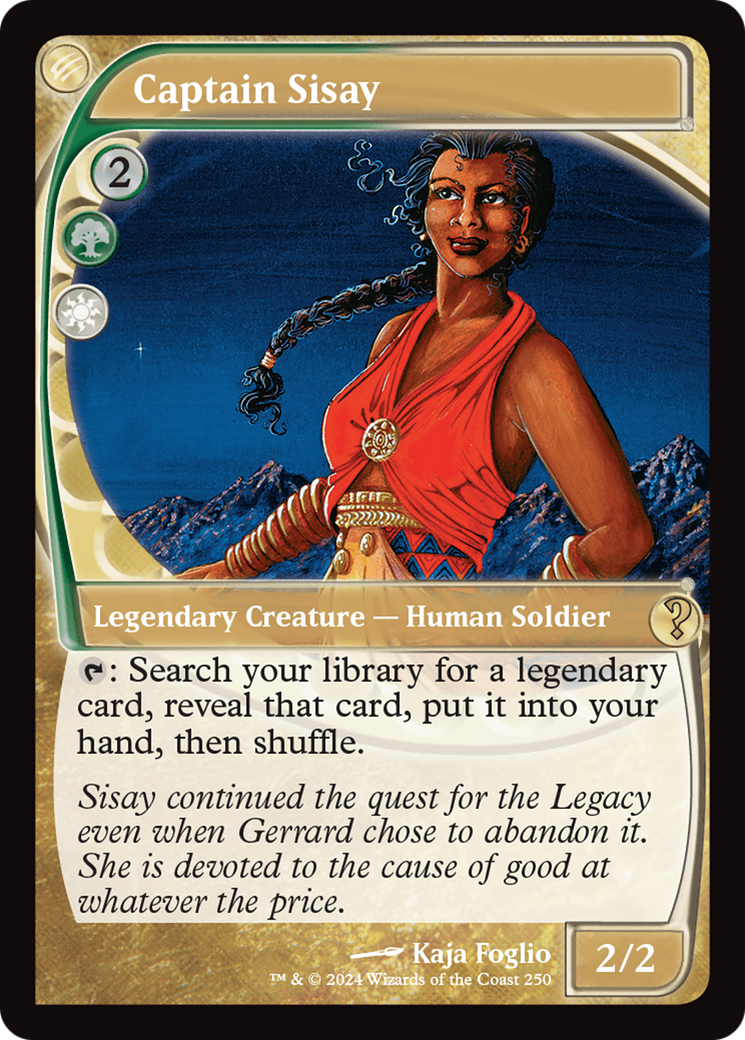 Captain Sisay [MB2-250]